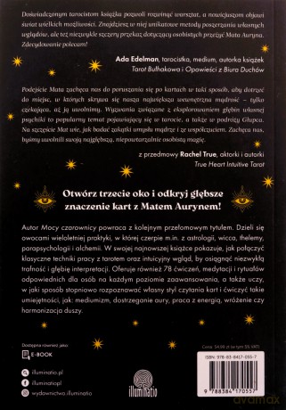 Tarot i sztuki parapsychiczne. 78 ćwiczeń i technik dla skuteczniejszego wróżenia - Mat Auryn [KSIĄŻKA]