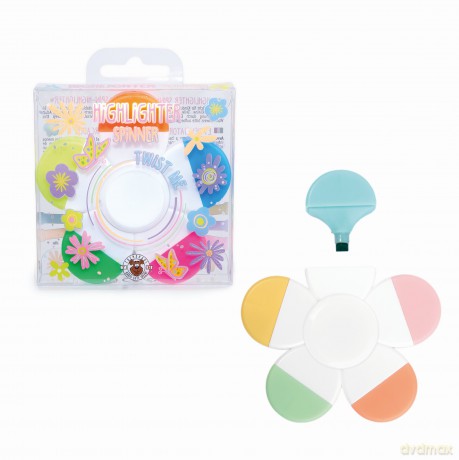 Zakreślacze Spinner 5w1 1szt. mix