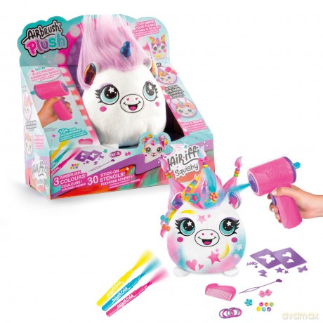 Airbrush Plush - Hair'iffic 17cm Squish Pal - Princess (1040111)
