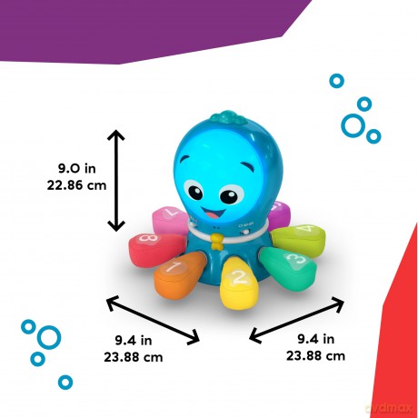 Zabawka edukacyjna Baby Einstein - 4-in-1 Crawl & Chase Pal, Go Opus Go - (BE-16921)