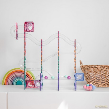 Connetix - Pastel Ball Run Pack 106 Pieces (CT-P-00106-BR)
