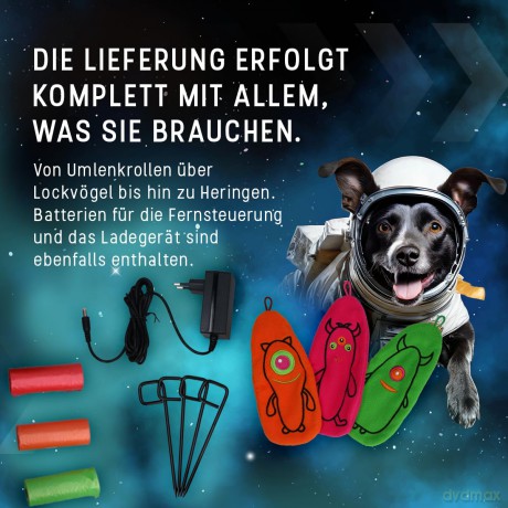 Dog Comets - Star Chaser - stimulate your dog's natural hunting