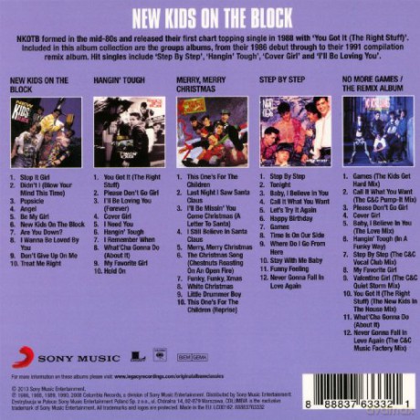 New Kids On The Block: Original Album Classics [5CD]