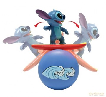 Lexibook - Roller Surfer Stitch - One-wheel perfect balanced Stitch with light and sound effects (ROB01D)