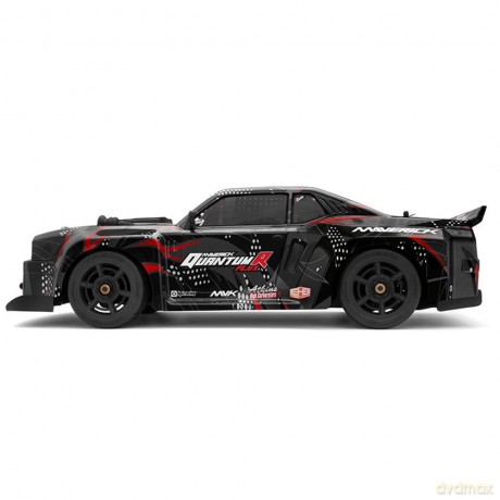 Maverick - QuantumR Flux 4S 1/8 4WD Muscle Car - Black/Red (150350)