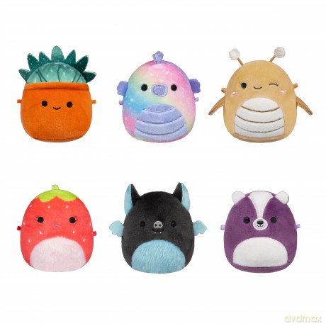 Micromallows - 6 cm 6 Pack Plush S2 - Greer, Sloan, Emerald, Oz, Scarlet and Aldous