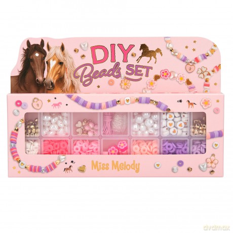 Miss Melody - DIY Beads Set - Zestaw do robienia bransoletek z koralikami