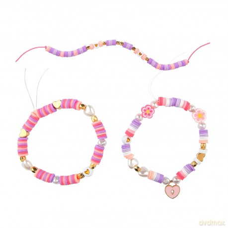 Miss Melody - DIY Beads Set - Zestaw do robienia bransoletek z koralikami