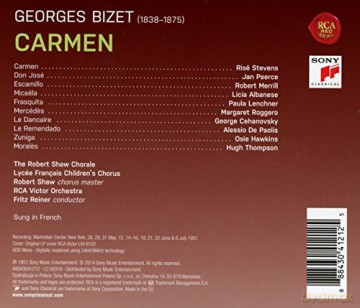 Fritz Reiner: Bizet: Carmen [3CD]