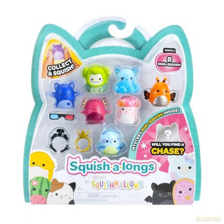 Squishalongs - 2.5 cm 8 Pack S2 - Style 2