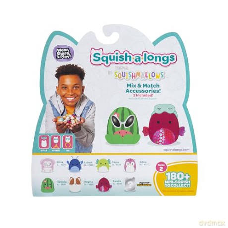 Squishalongs - 2.5 cm 8 Pack S2 - Style 3