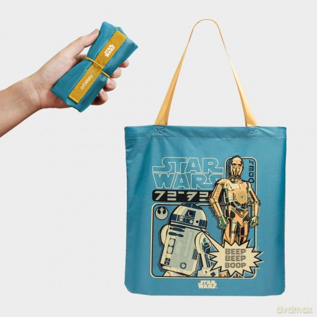 Star Wars Torba na zakupy Orbitkey Foldable Tote Bag Star Wars - C3PO