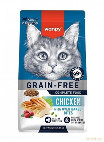 wanpy - Adult Cat Food with Chicken - 1.5 kg