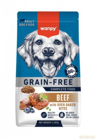 wanpy - Adult Dog Food with Beef - 1.5kg