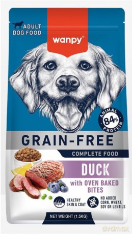 wanpy - Adult Dog Food with Duck - 1.5 kg