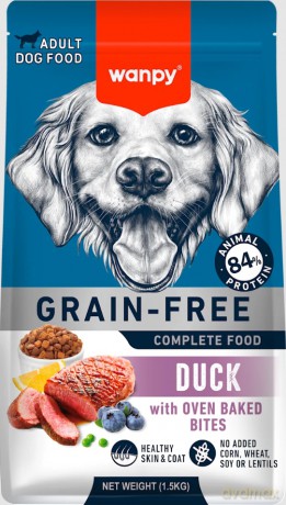 wanpy - Adult Dog Food with Duck - 1.5 kg