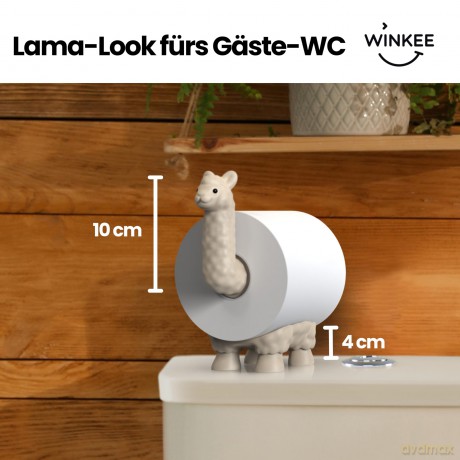 Winkee - Toilet Roll Holder - Llama
