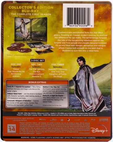 Andor: The Complete First Season (steelbook) [3xBlu-Ray]