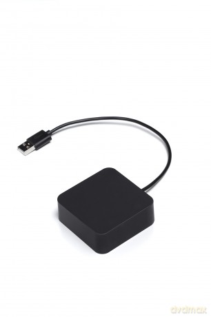 Aaden biurkowa ładowarka baterii 2x AA USB czarna