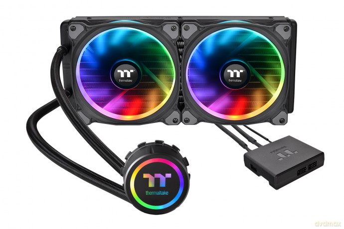 Chłodzenie CPU Floe Riing RGB 280 TT Premium Edition (280mm, miedź) zestaw - RGB