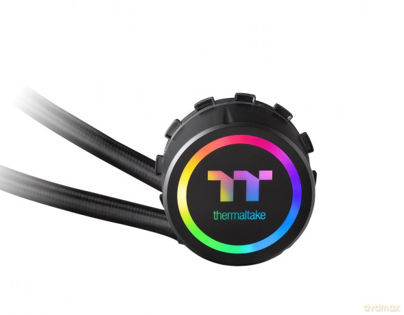 Chłodzenie CPU Floe Riing RGB 280 TT Premium Edition (280mm, miedź) zestaw - RGB
