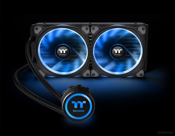Chłodzenie CPU Floe Riing RGB 280 TT Premium Edition (280mm, miedź) zestaw - RGB