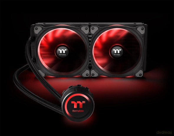 Chłodzenie CPU Floe Riing RGB 280 TT Premium Edition (280mm, miedź) zestaw - RGB