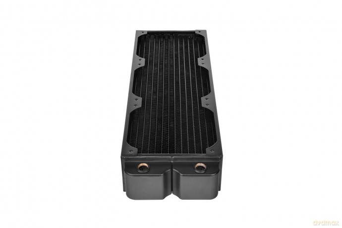 Chłodzenie wodne Pacific CL420 radiator (420mm, 5x G 1/4, miedź) czarne