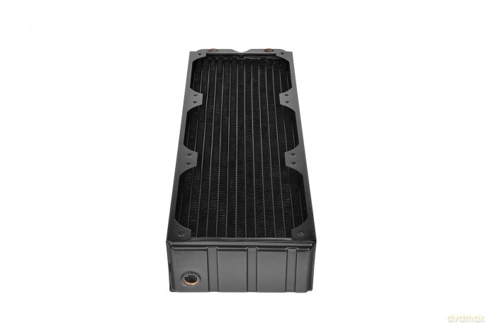 Chłodzenie wodne Pacific CL420 radiator (420mm, 5x G 1/4, miedź) czarne
