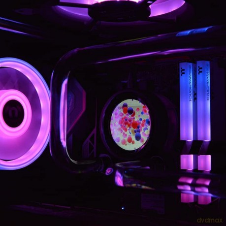 Chłodzenie wodne Pacific MX2 Ultra blok wodny CPU, miedź, 2.1 LCD czujnik temperatury