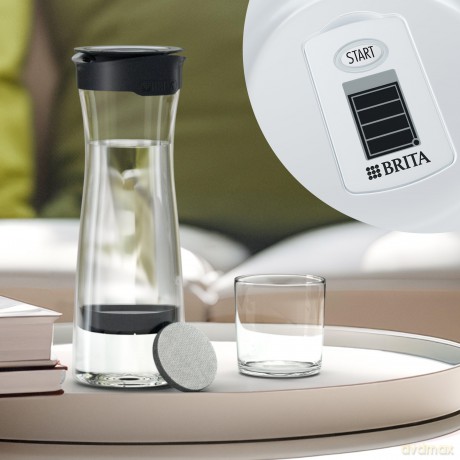 Karafka filtrująca 1.3l fill&serve czarna