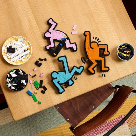 LEGO ART Keith Haring - tańczące postacie (31216) [KLOCKI]