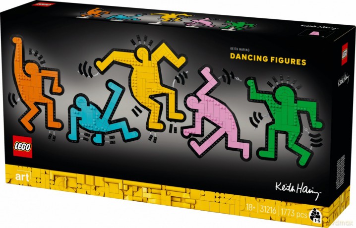 LEGO ART Keith Haring - tańczące postacie (31216) [KLOCKI]