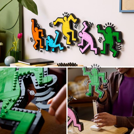 LEGO ART Keith Haring - tańczące postacie (31216) [KLOCKI]