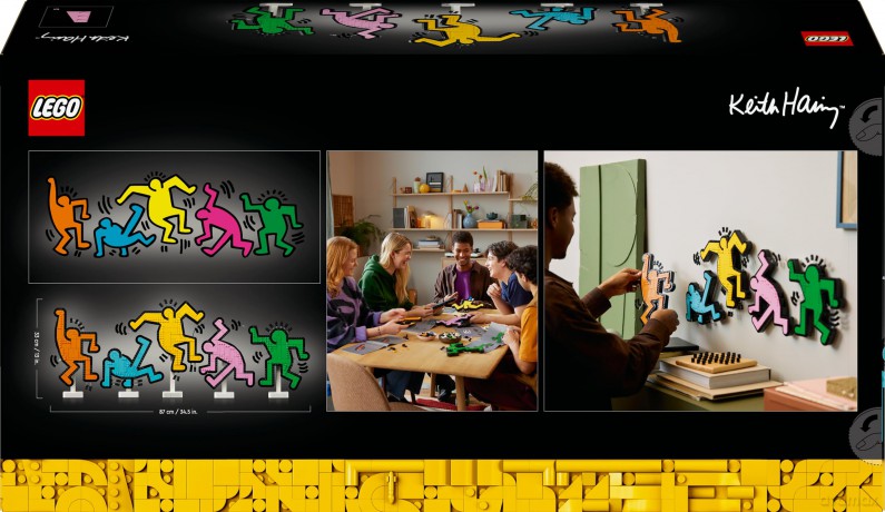 LEGO ART Keith Haring - tańczące postacie (31216) [KLOCKI]