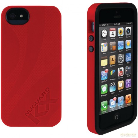 NewerTech etui NuGuard KX iPhone 5 antishock Roulette Red [ETUI]