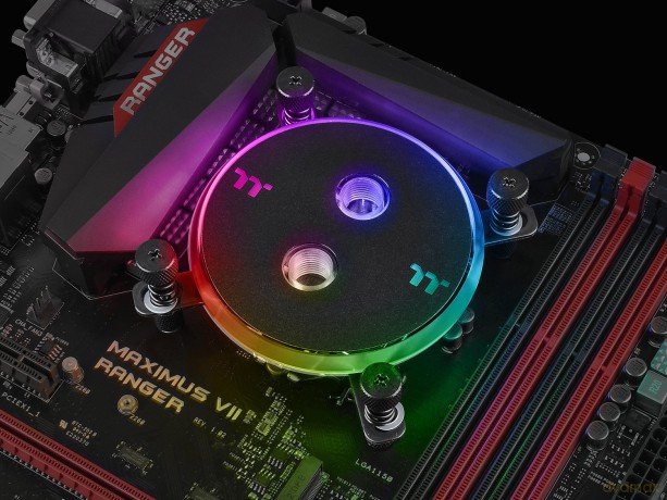 Pacific W4 (G 1/4", copper) water CPU block - RGB
