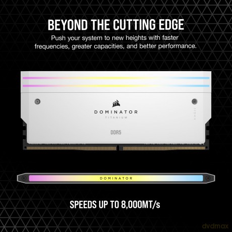 Pamięć DDR5 Dominator Titanium RGB 64GB/6000(4*16GB)C36 Intel XMP White