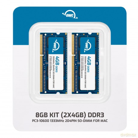 Pamięć notebookowa SO-DIMM DDR3 2x4GB 1333MHz CL9 Apple Qualified