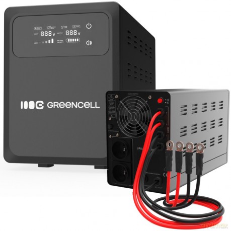 Zasilacz awaryjny UPS AVR PowerCore 1000W/1500VA 12VDC