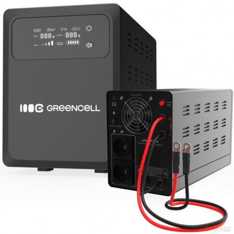 Zasilacz awaryjny UPS AVR PowerCore 800W/1200VA 12VDC