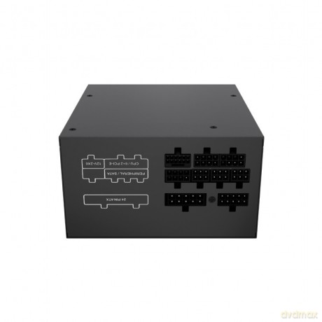 Zasilacz komputerowy Fornax Power 750W aktywny PFC wentylator 12 cm 80+Gold