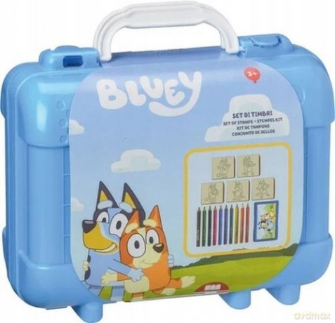 Bluey Pieczątki travel set