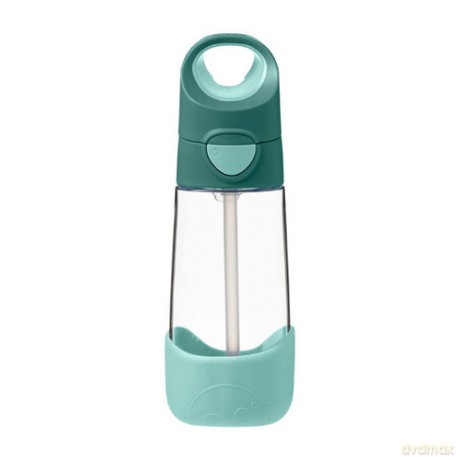 Butelka tritanowa ze słomką 450 ml Emerald Forest
