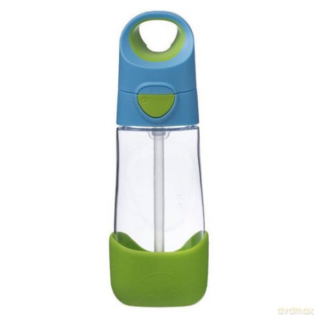 Butelka tritanowa ze słomką 450 ml, Ocean Breeze, b.box