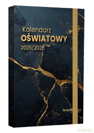 Kalendarz Oświatowy 2025/2026 Czarny [KALENDARZ]