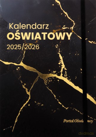 Kalendarz Oświatowy 2025/2026 Czarny [KALENDARZ]
