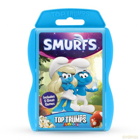 TOP TRUMPS JUNIOR Smerfy [GRA]
