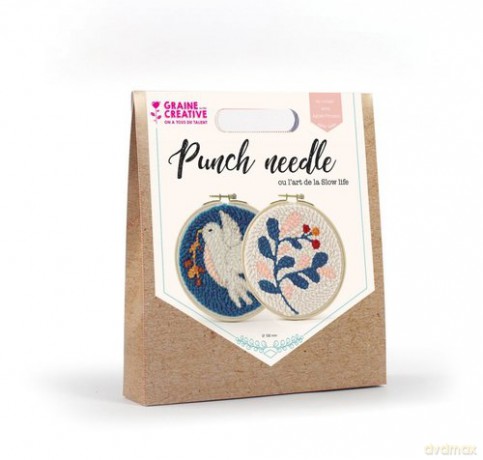 Zestaw Punch Needle Dwa Wzory Graine Creative