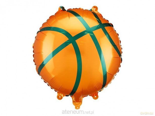 Balon foliowy Piłka do koszykówki 35x35cm